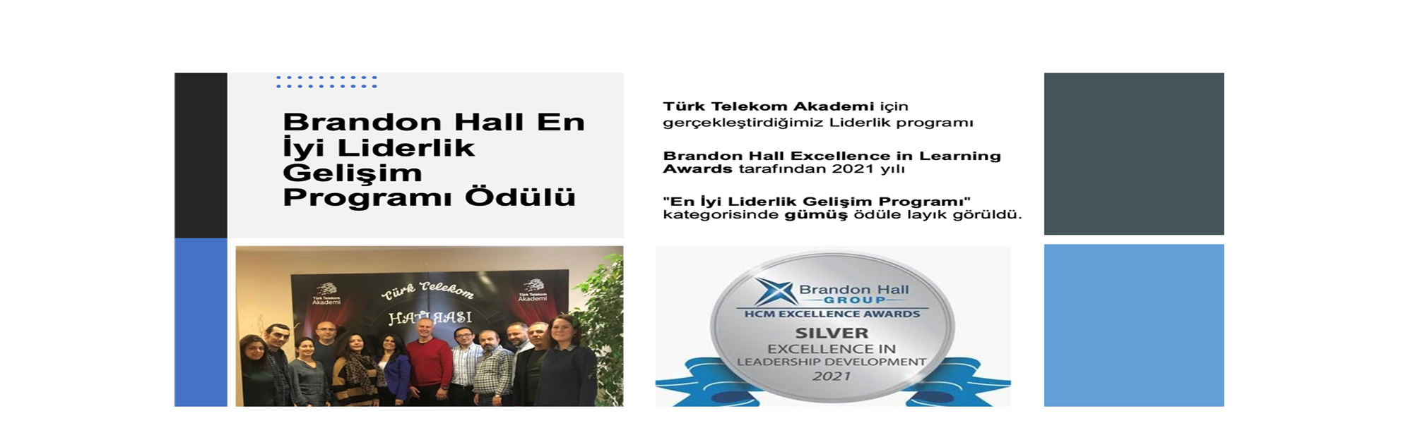 Türk Telekom Liderlik Projemize Ödül