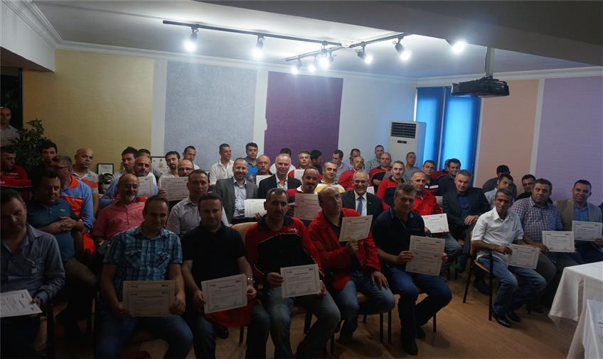 Polisan Manager and Foreman  Management  Certification Ceremony.
