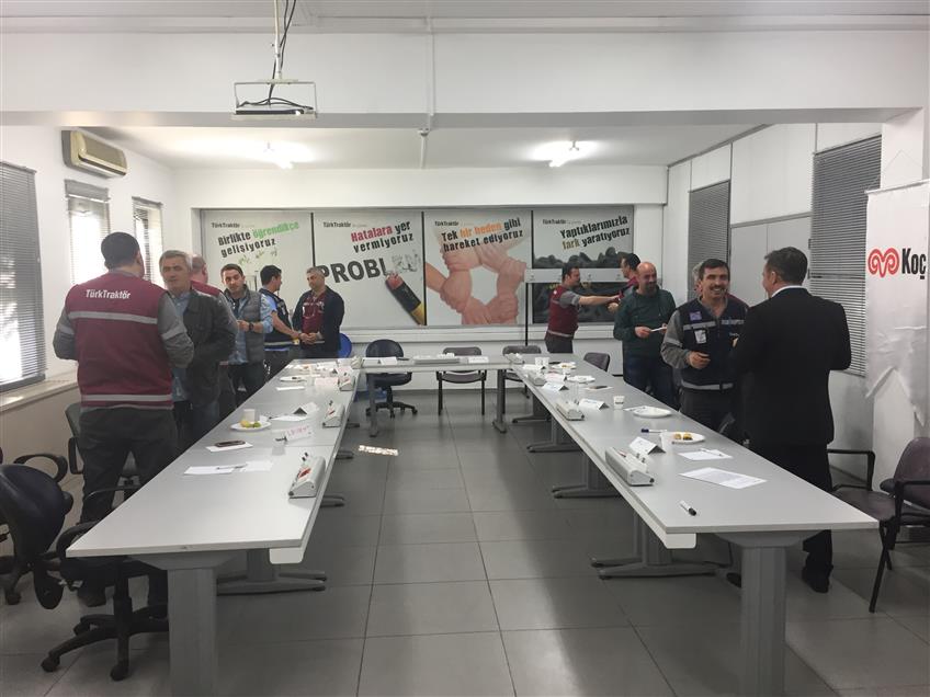 Türk Traktör Ankara Fabrikası 2017 '4 Adım® Yöntemiyle Teknik Eğitmen Yetiştirme' 1. Grup Eğitimi Tamamlandı.