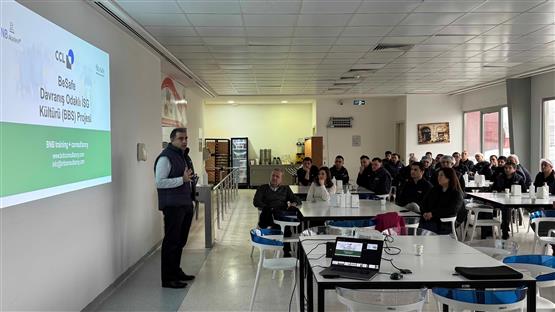 CCL Label Davranış Odaklı İş Sağlığı ve Güvenliği (BBS) projesi Başladı.