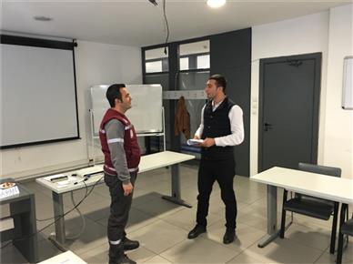 Türk Traktör Ankara Fabrikası  4 Adım Yöntemiyle Teknik Eğitmen Yetiştirme  1. Grup Eğitimi Tamamlandı